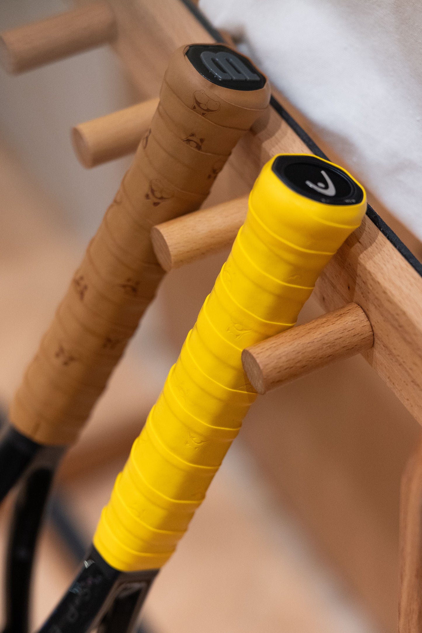 Corgi Dog Sticky Overgrip Used on Badminton and Pickleball Rackets