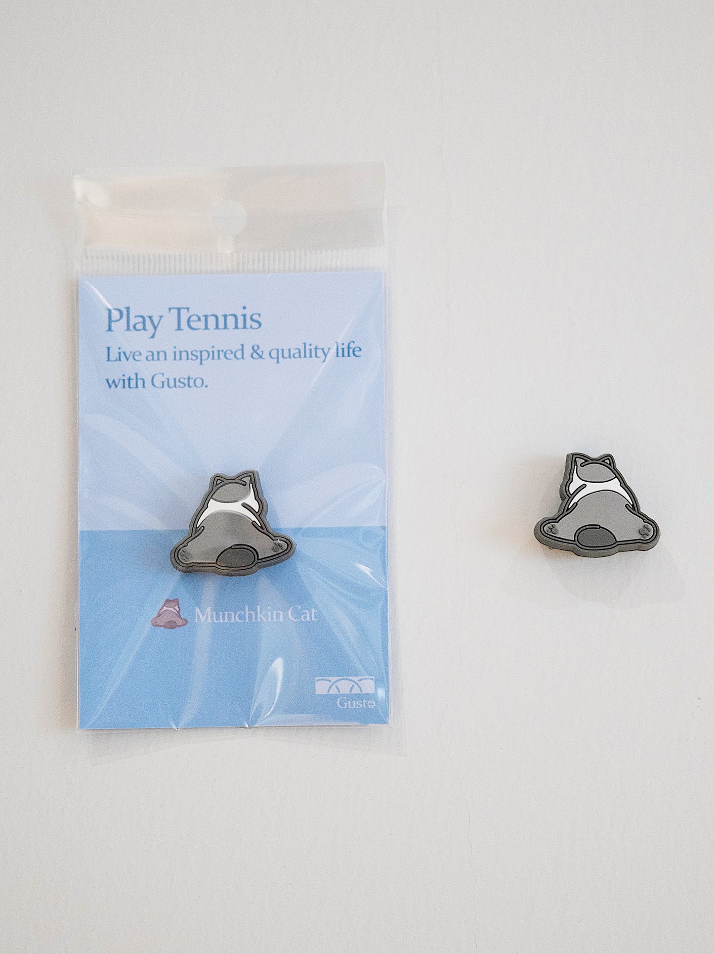 Cute Cat Tennis Vibration Dampener -Animals Lover Gift, Reduces Racket Vibration