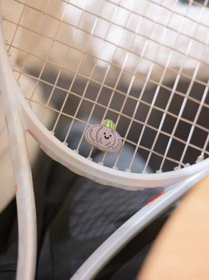 Garlic Tennis Vibration Dampeners – Natural-Themed Shock Absorbers for Personalized Racket Decor