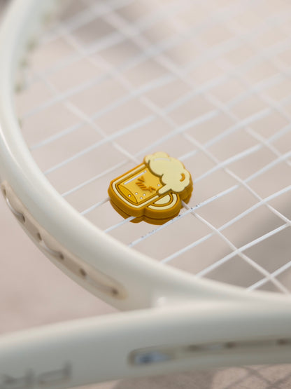 Beer Themed Tennis Dampener - Beer Lover Gift, Reduces Racket Vibration