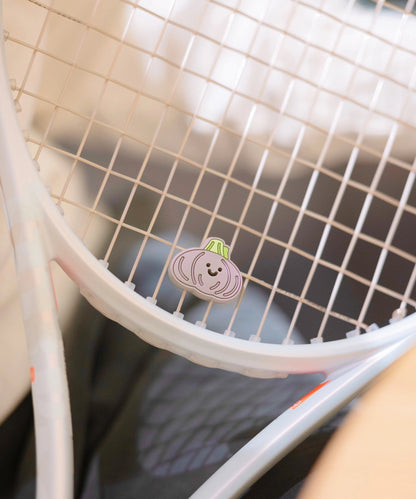Garlic Tennis Vibration Dampeners – Natural-Themed Shock Absorbers for Personalized Racket Decor