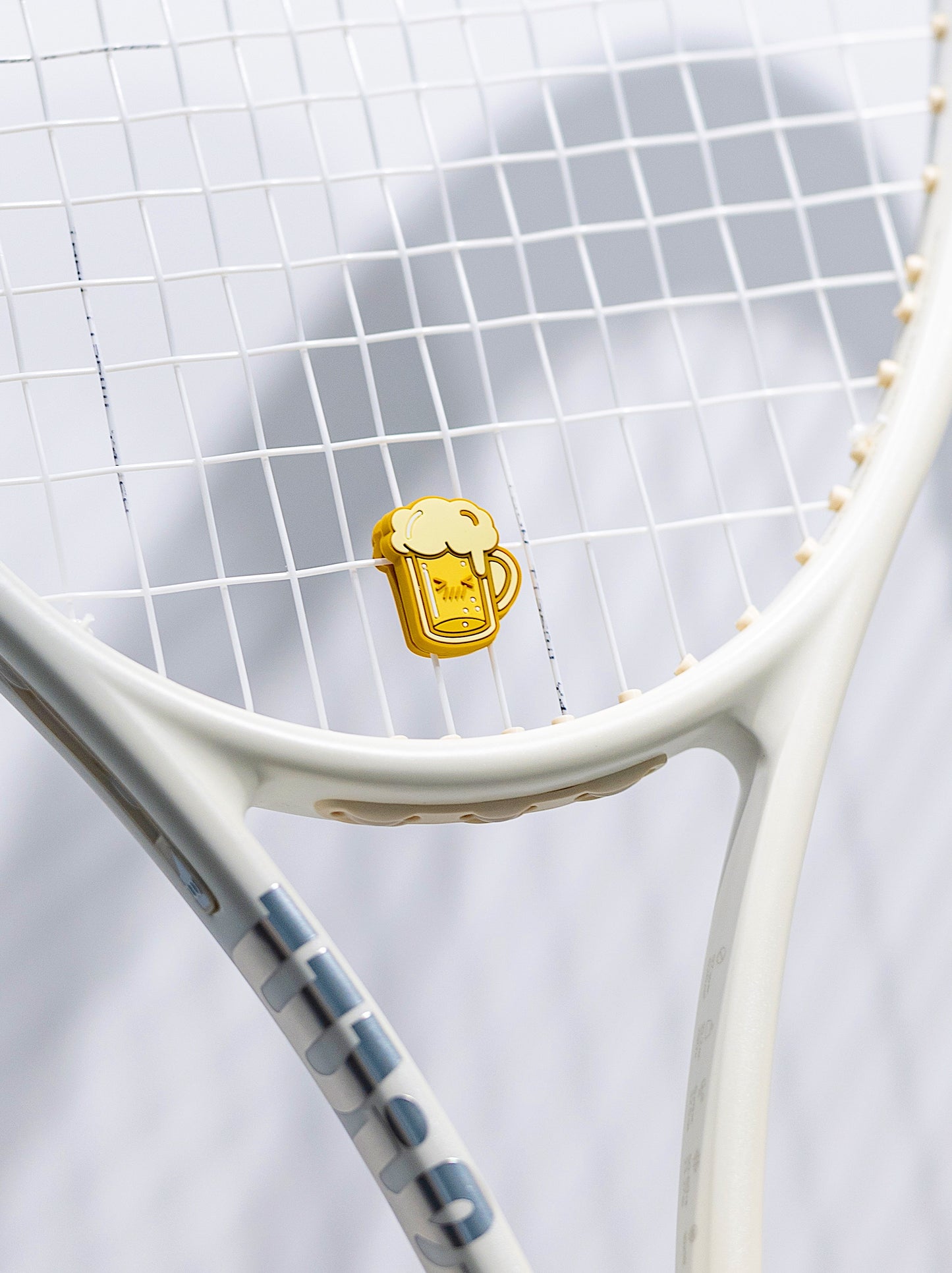 Beer Themed Tennis Dampener - Beer Lover Gift, Reduces Racket Vibration